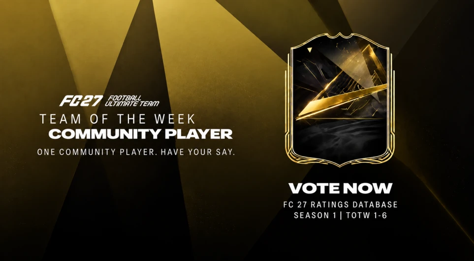 EA FC 27 TOTW Community Player vote explained in EA's launch update