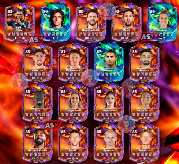 FC 27 Ultimate Scream Team 2: plantel divulgado liderado por Olise 92, com Messi, Kvaratskhelia e Ginola